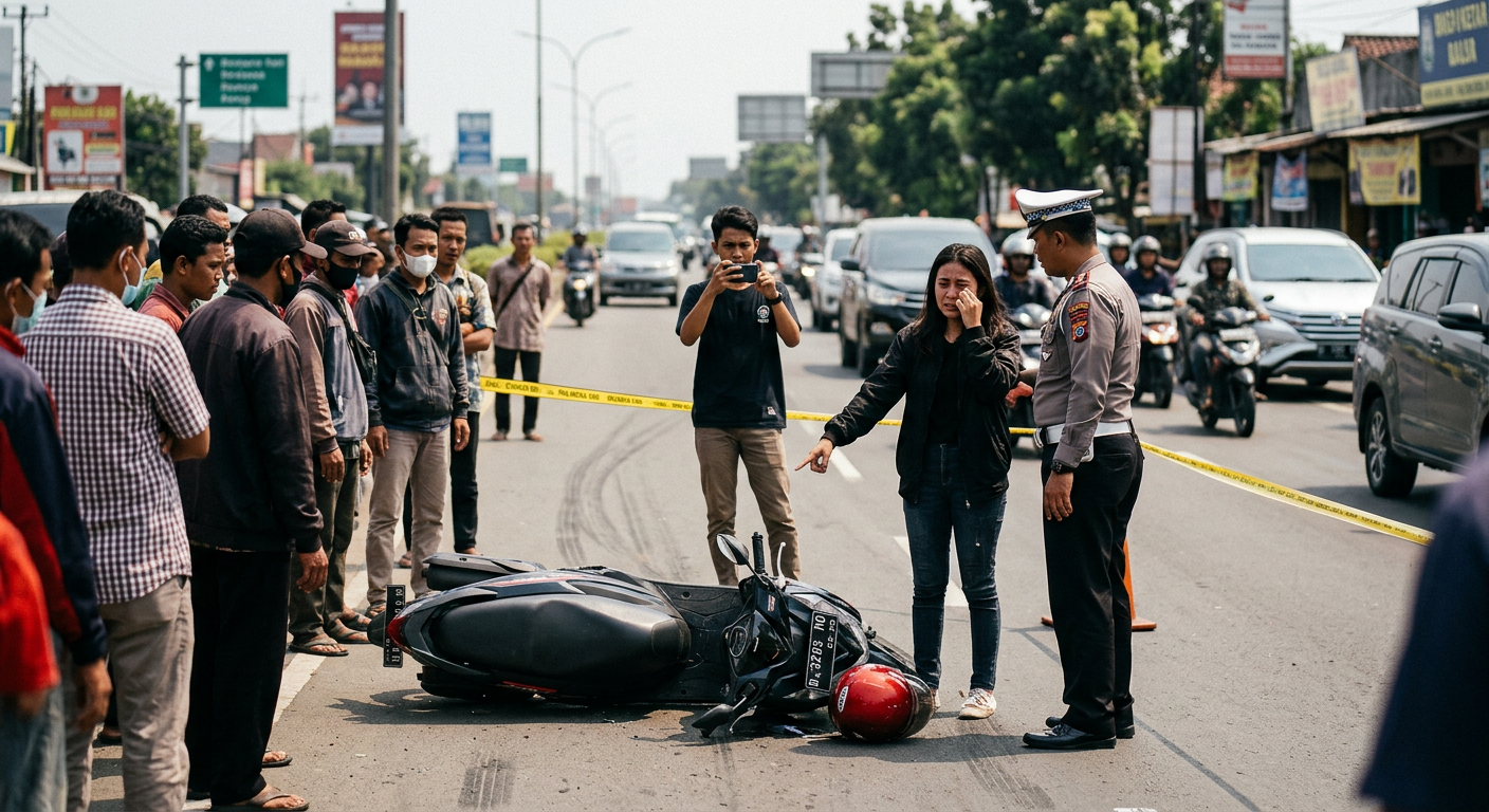 Viral Aksi Pemotor Mening di Jalan Raya: Kronologi Lengkap hingga Reaksi Netizen