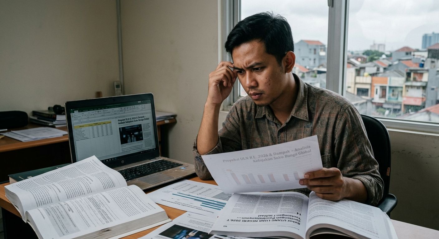 Utang Luar Negeri Indonesia Tembus Rp8.043 T: Dilema 2026