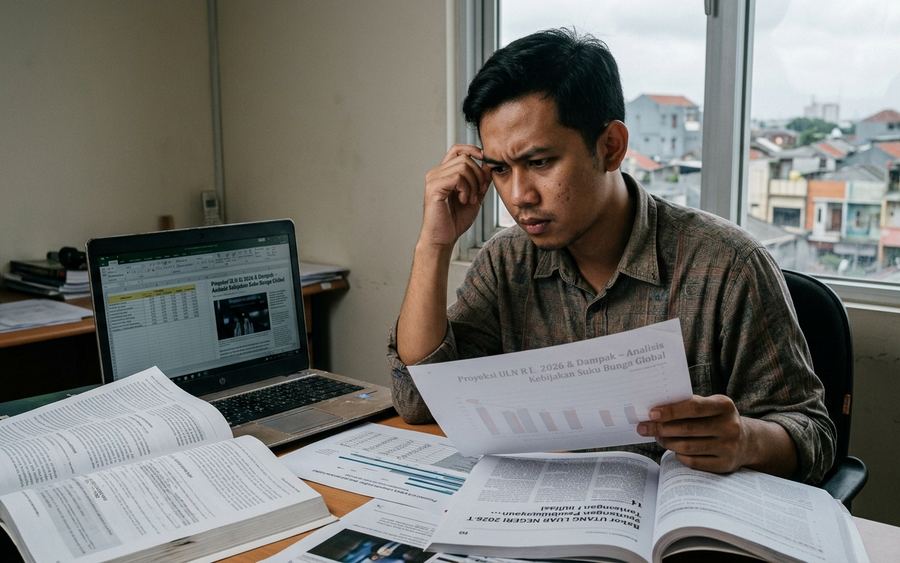 Utang Luar Negeri Indonesia Tembus Rp8.043 T: Dilema 2026