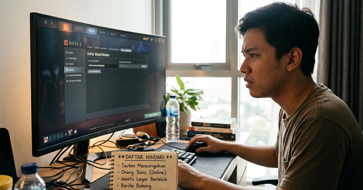Ilustrasi artikel: Pentingnya Menggunakan Avoid List di Era Digital