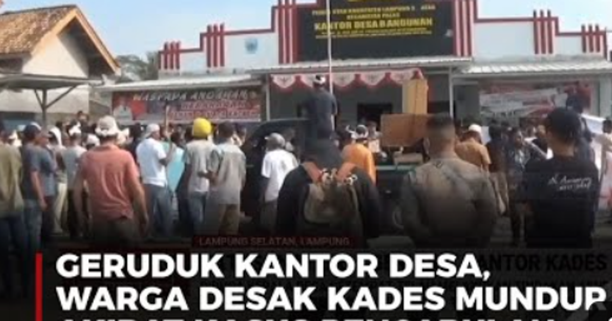 Ilustrasi artikel: Beramai - ramai Warga Geruduk Kantor Desa Gegara Kades Berbuat Cabul