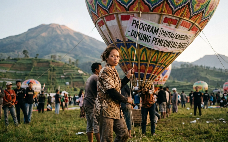 Viral Balon Udara Wonos: Tradisi yang Jadi Sorotan