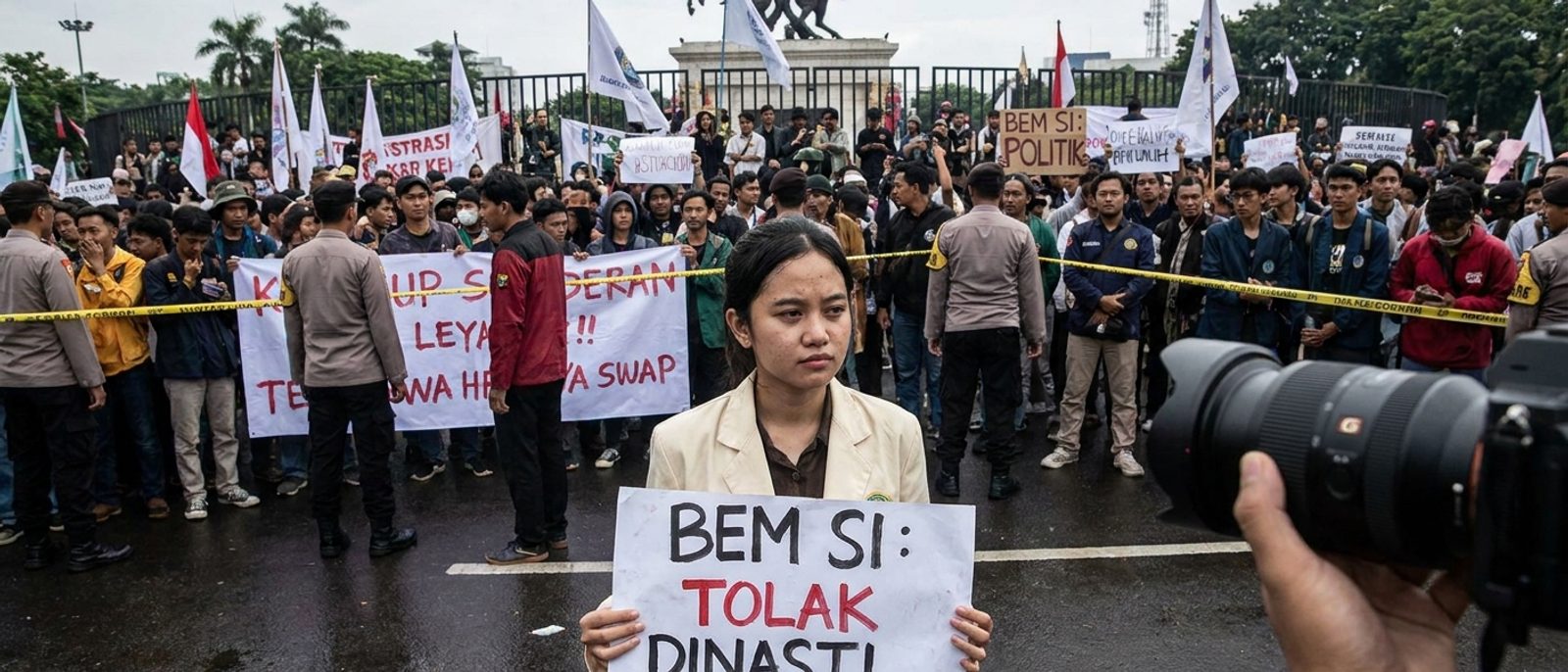 Demo di Patung Kuda: Aksi Viral hingga Manuver Jokowi