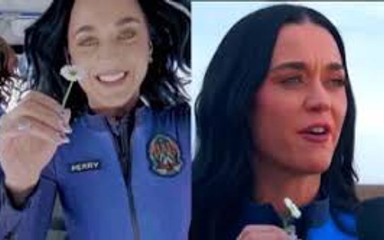 katy perry ke luar angkasa