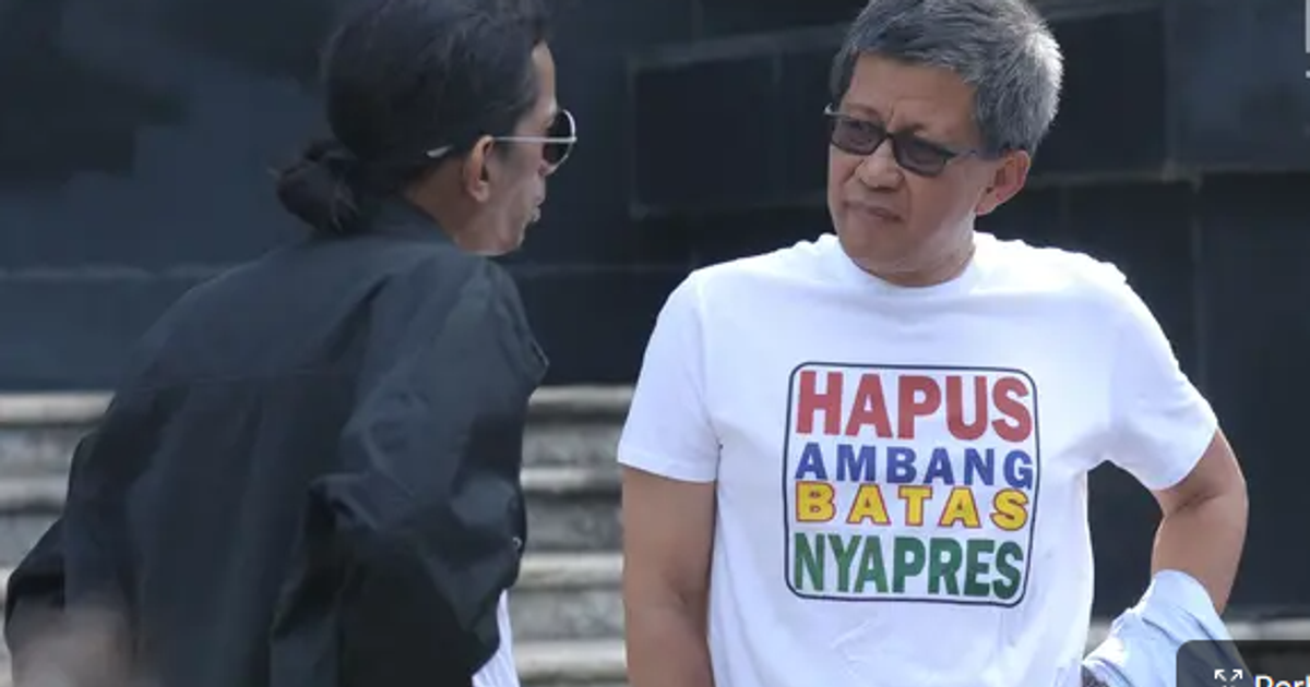Ilustrasi artikel: Rocky Gerung Dilaporkan ke Polisi Lantaran Ucapannya soal Gibran