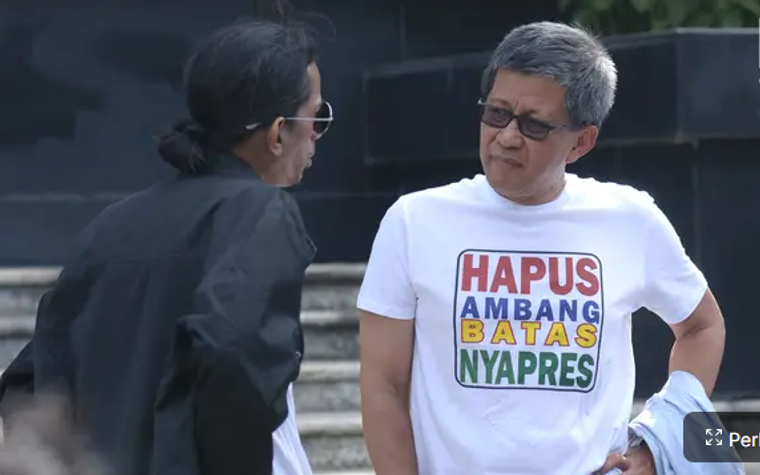 Rocky Gerung Dilaporkan ke Polisi Lantaran Ucapannya soal Gibran