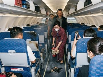 Viral Power Bank Terbakar Pesawat Batik Air, Ini Faktanya