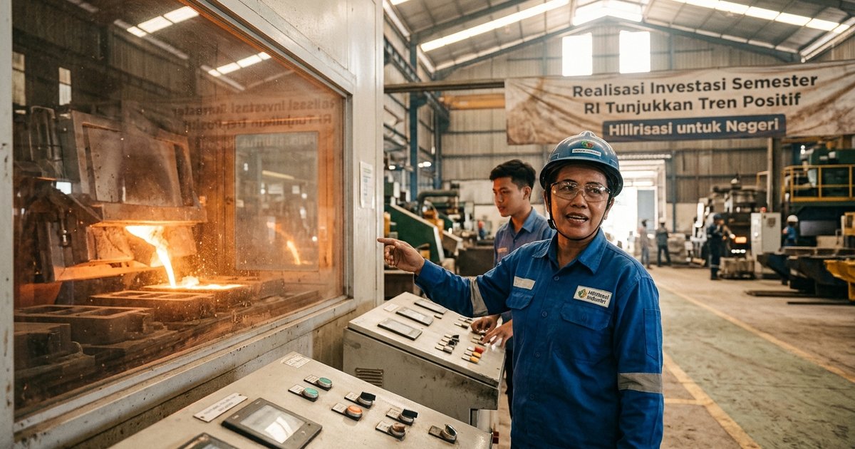 Ilustrasi artikel: Realisasi Investasi Semester RI Tunjukkan Tren Positif