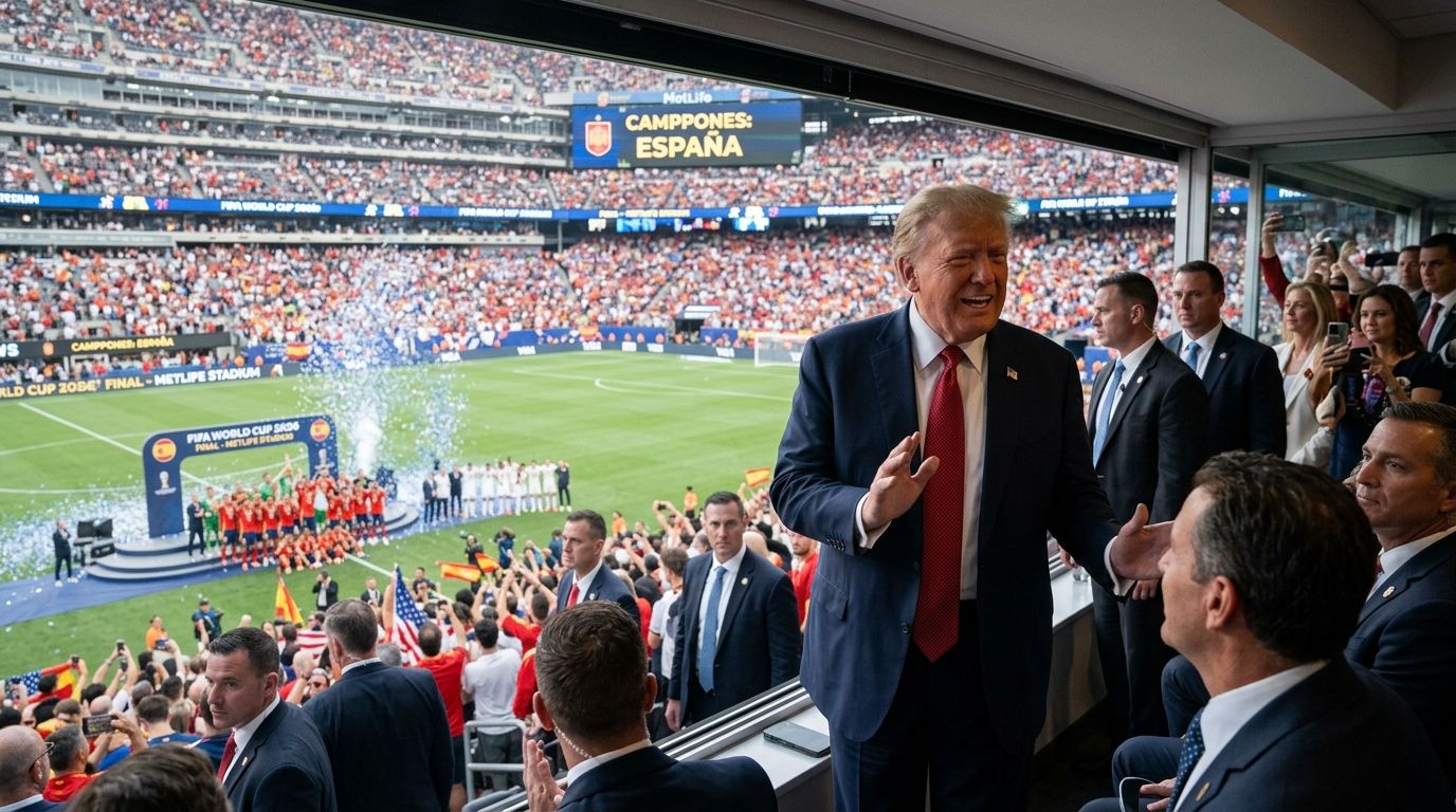 Momen Heboh Trump World Cup 2026 di Final MetLife