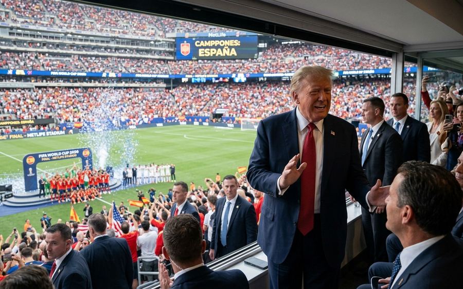Momen Heboh Trump World Cup 2026 di Final MetLife
