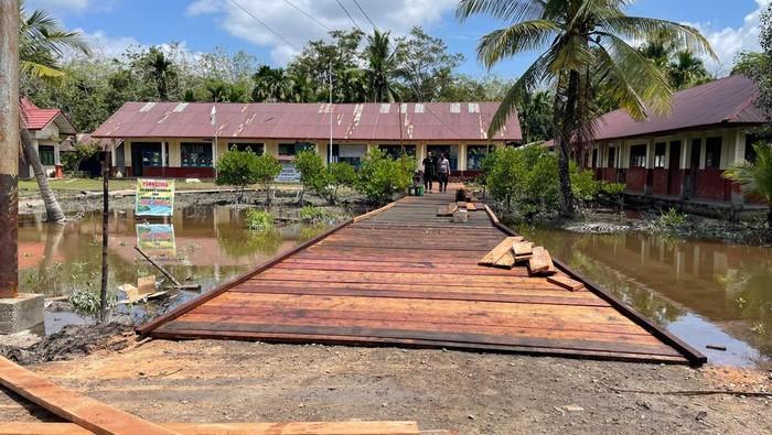 Polda Riau Rampungkan Tiga Jembatan Penghubung, Puluhan Proyek Infrastruktur Terus Dipercepat