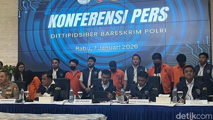 Bareskrim Bongkar 21 Situs Judi Online, 5 Tersangka Ditangkap