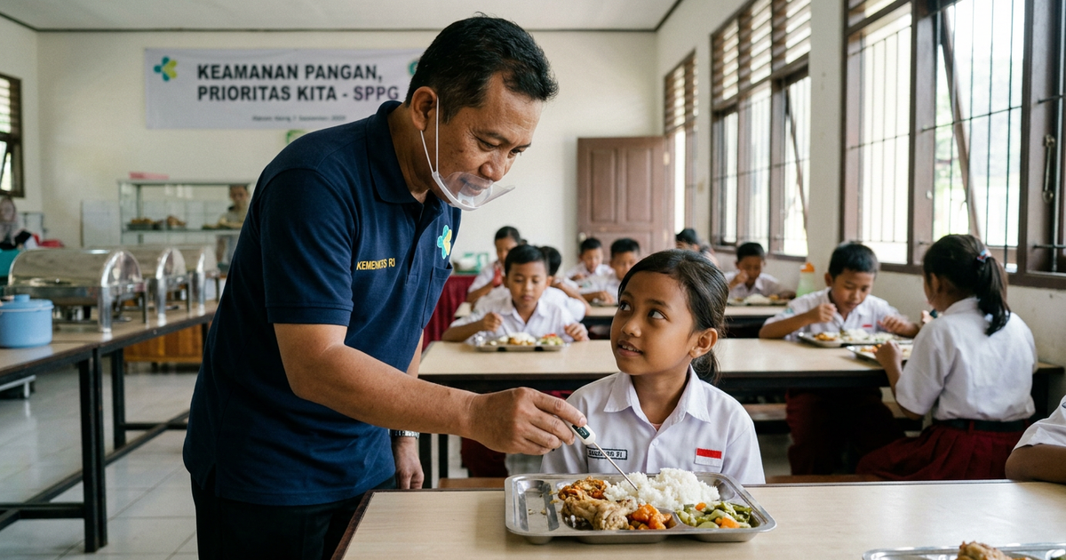Ilustrasi artikel: Strategi Baru SPPG untuk Memastikan Keamanan MBG Pasca Kasus Keracunan 2026