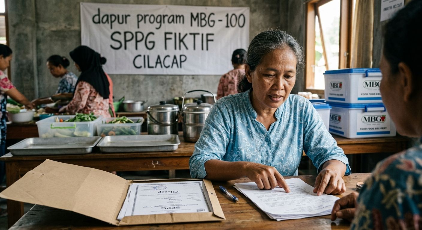 Fakta Kasus SPPG Fiktif Cilacap dan Modus Korupsi MBG