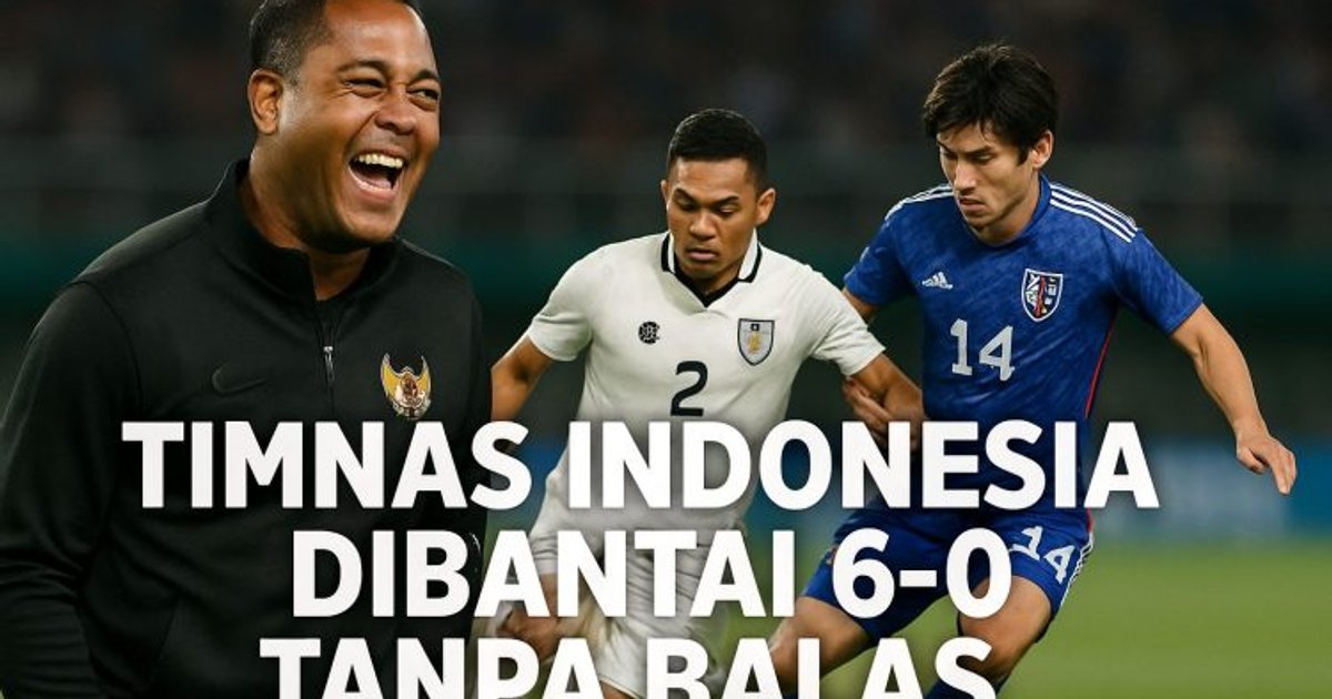 Ilustrasi artikel: hasil pertandingan indonesia vs jepang 6-0