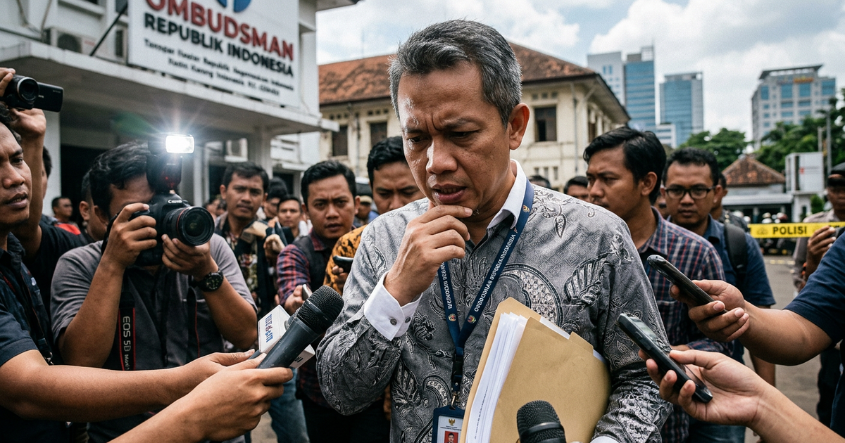 Ilustrasi artikel: Ketua Ombudsman Terima Suap 1,5 Miliar Baru 6 Hari Dilantik, Viral!