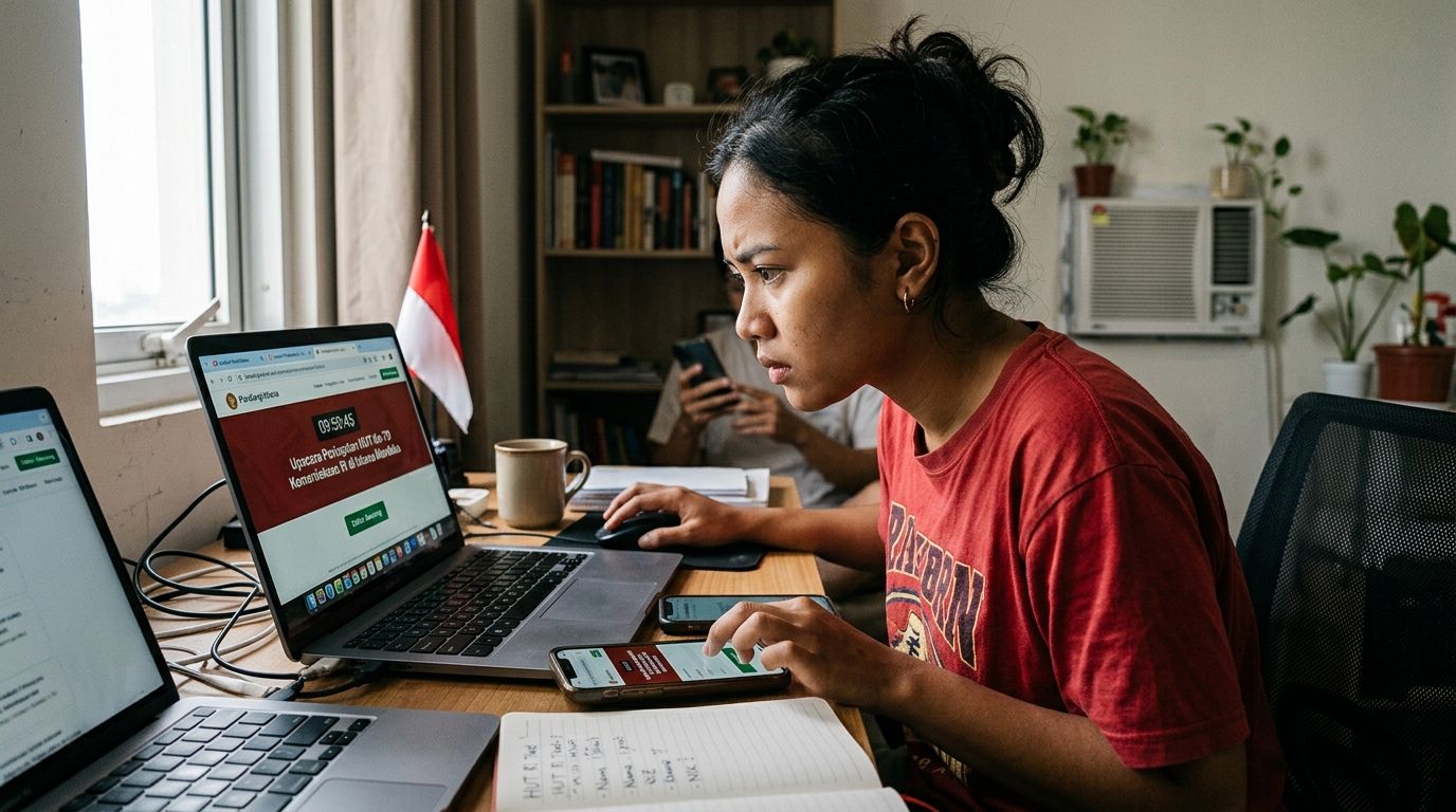 Viral War Tiket Upacara HUT: Cara dan Tips Menangnya