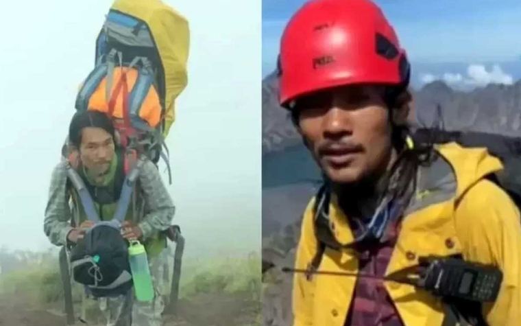 agam rinjani dapat donasi 1,3m