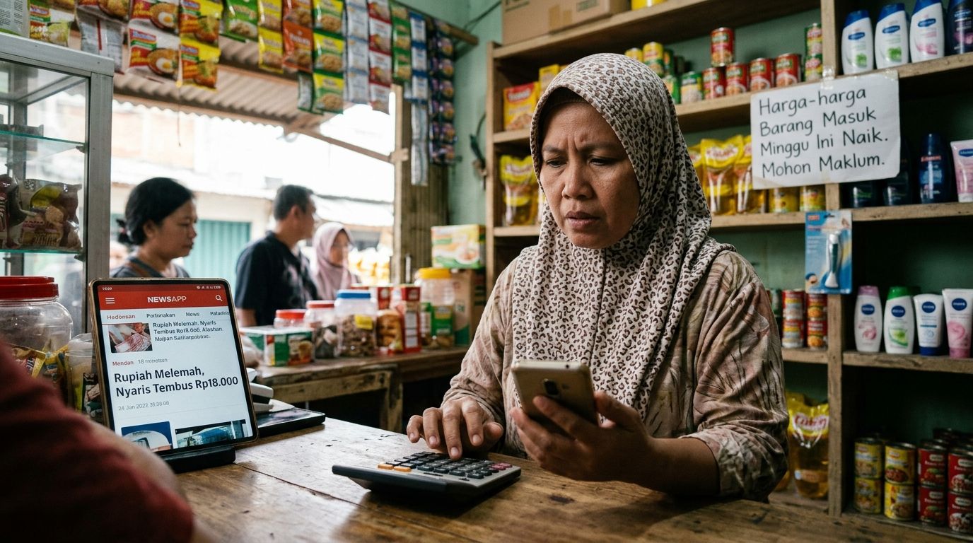 Rupiah Nyaris Tembus Rp18.000: Apa Dampaknya bagi Kita?