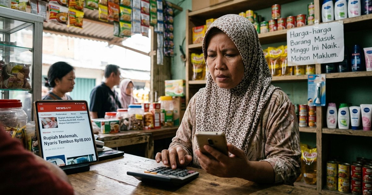 Ilustrasi artikel: Rupiah Nyaris Tembus Rp18.000: Apa Dampaknya bagi Kita?