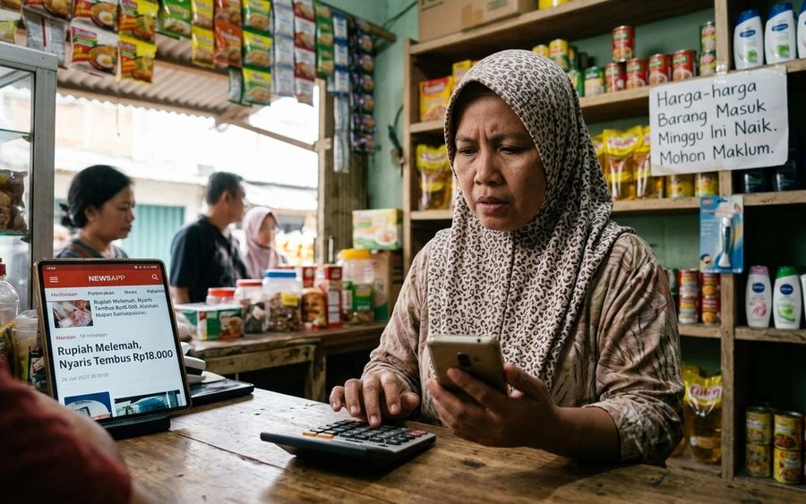 Rupiah Nyaris Tembus Rp18.000: Apa Dampaknya bagi Kita?