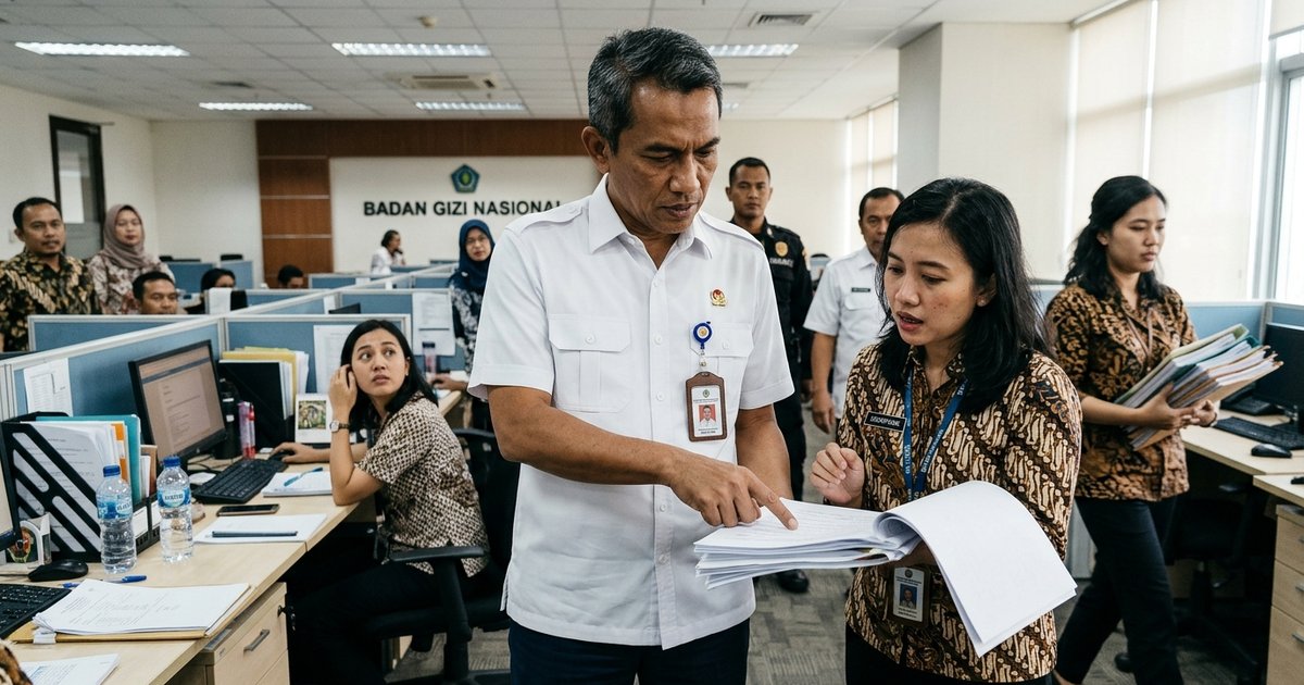 Ilustrasi artikel: Sidak Mendadak Kepala BGN Sudaryono di Kantor Baru