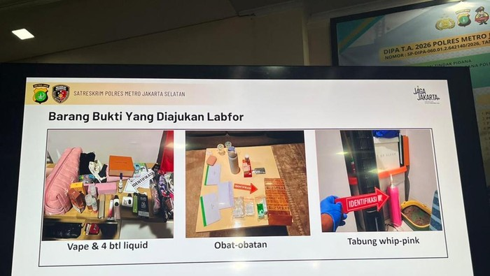 Polisi Ungkap Barang Bukti Kasus Kematian Lula Lahfah, Ditemukan Tabung Gas Diduga Whip Cream