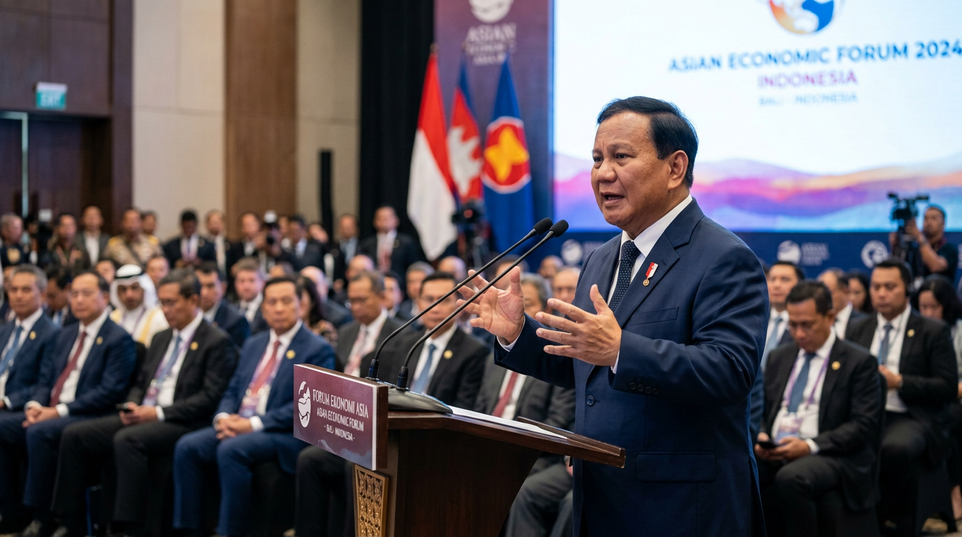 Strategi Presiden Prabowo Hadapi Dampak Global di Forum Ekonomi Asia