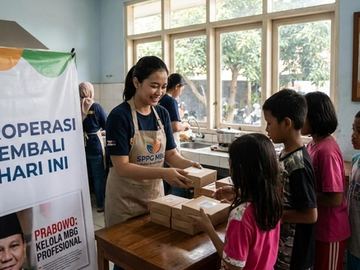 SPPG MBG Beroperasi Lagi Hari Ini, Prabowo Beri Peringatan Keras