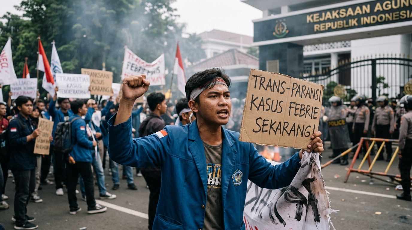 5 Fakta Demo Kejagung yang Berujung Kericuhan