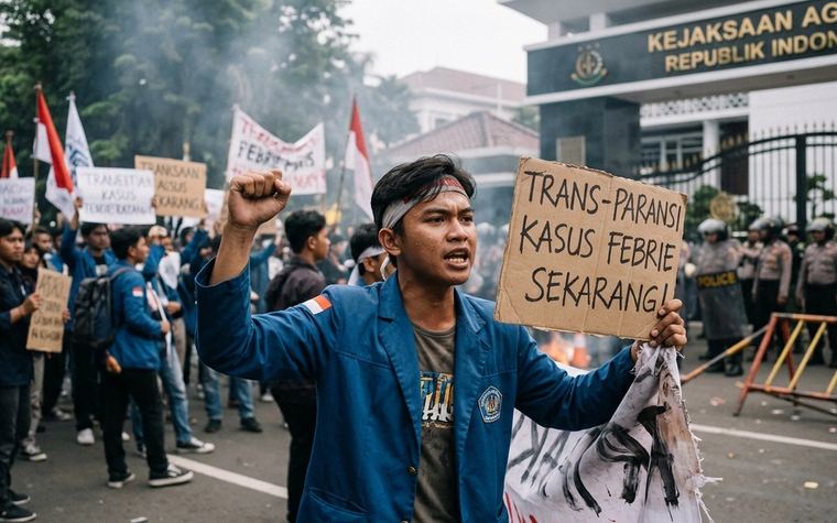 5 Fakta Demo Kejagung yang Berujung Kericuhan