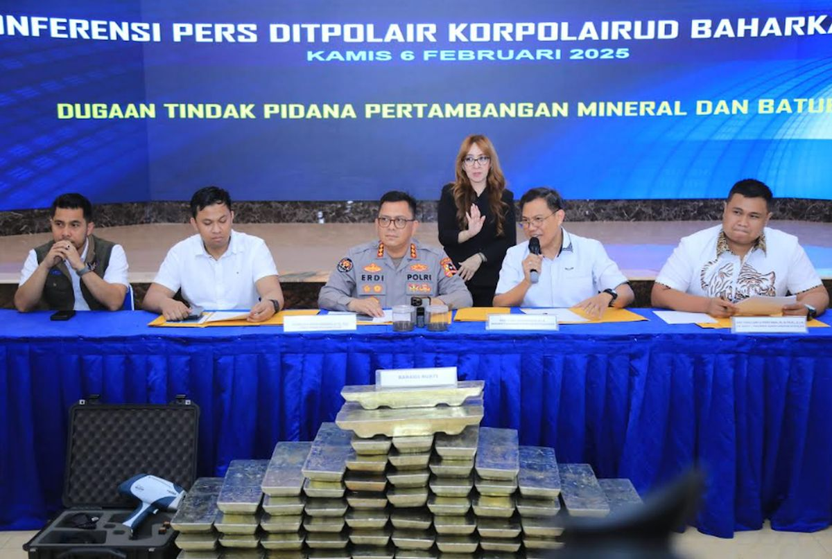 Gudang Pengelolaan 5,81 Ton Timah Ilegal di Bekasi Terindikasi Jaringan Internasional