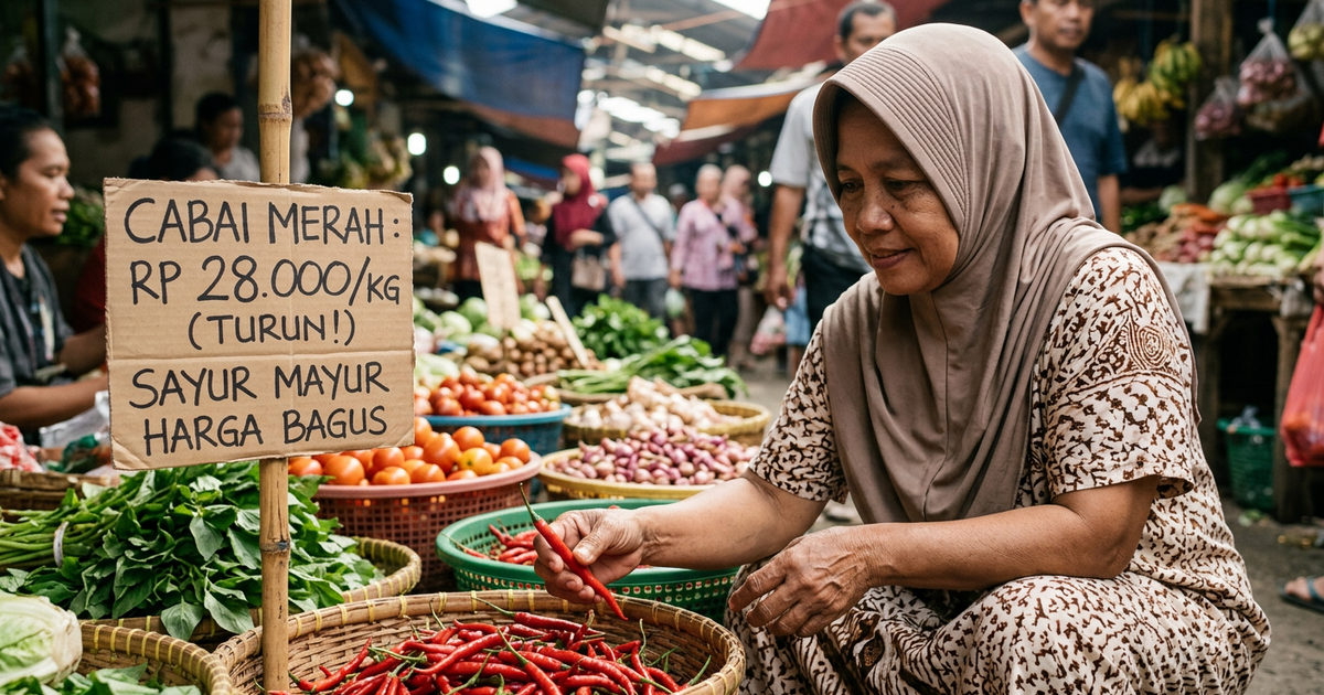 Ilustrasi artikel: Penyebab Deflasi Juli 2026: Harga Pangan Turun?