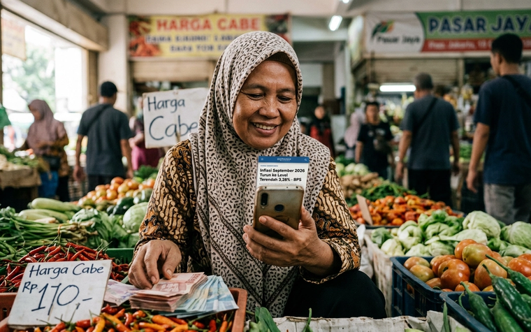 Inflasi September 2026 Turun ke Level Terendah dalam 2 Tahun