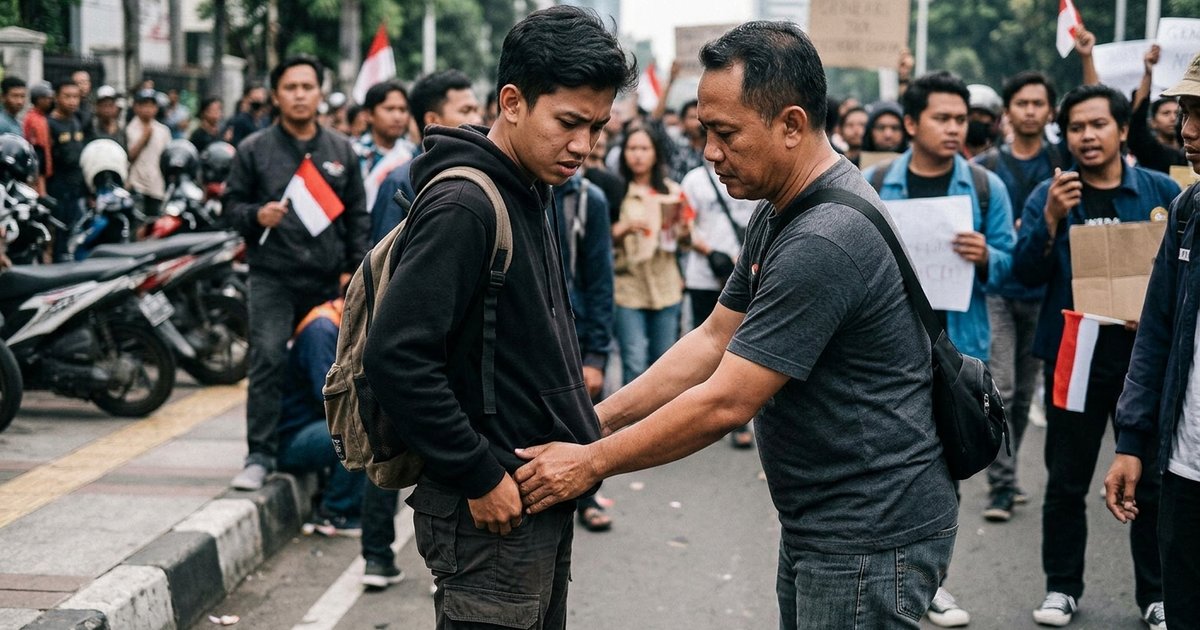 Ilustrasi artikel: Kronologi Polisi Tak Berseragam Geled yang Viral
