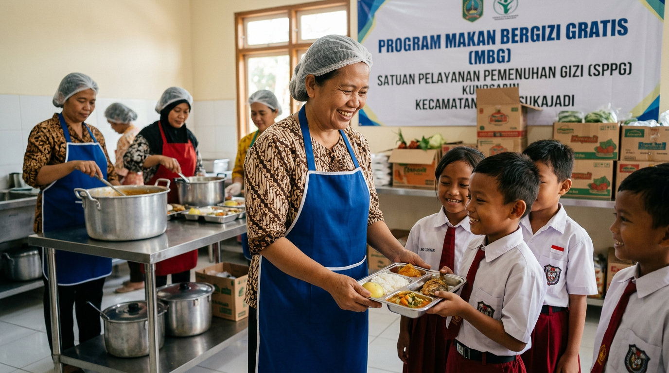 Target 300 SPPG Baru Mulai Beroperasi untuk Nutrisi Anak