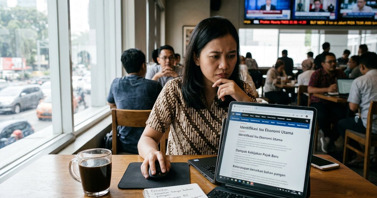 Ilustrasi artikel: Identify Key Hot Topics Indonesian Economy Terbaru