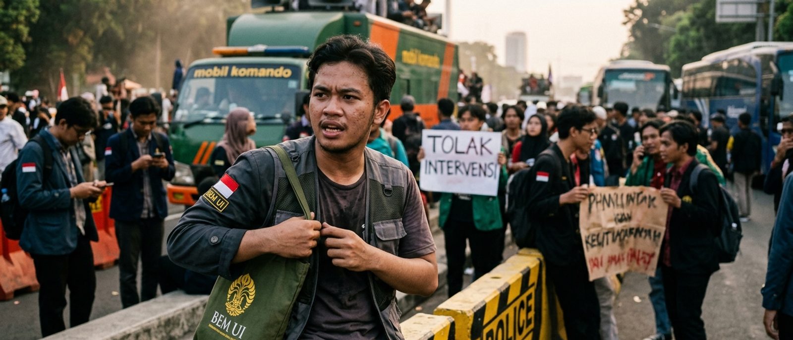 BEM Diintervensi saat Demo di Jakarta, Ini Kronologinya