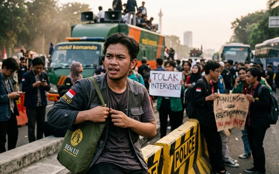 BEM Diintervensi saat Demo di Jakarta, Ini Kronologinya