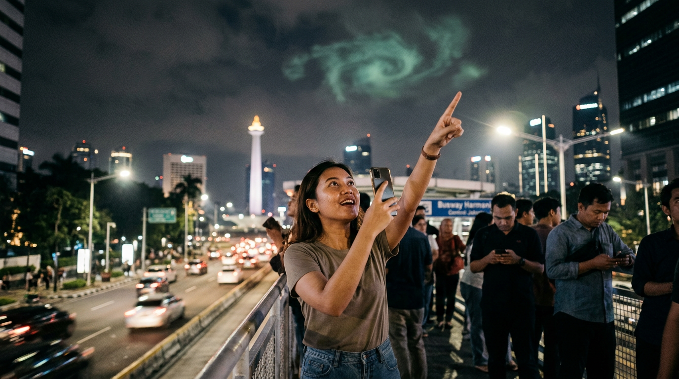 Fenomena Langit Jakarta: Heboh Penampakan Aneh di Langit Jakarta 2 September 2026