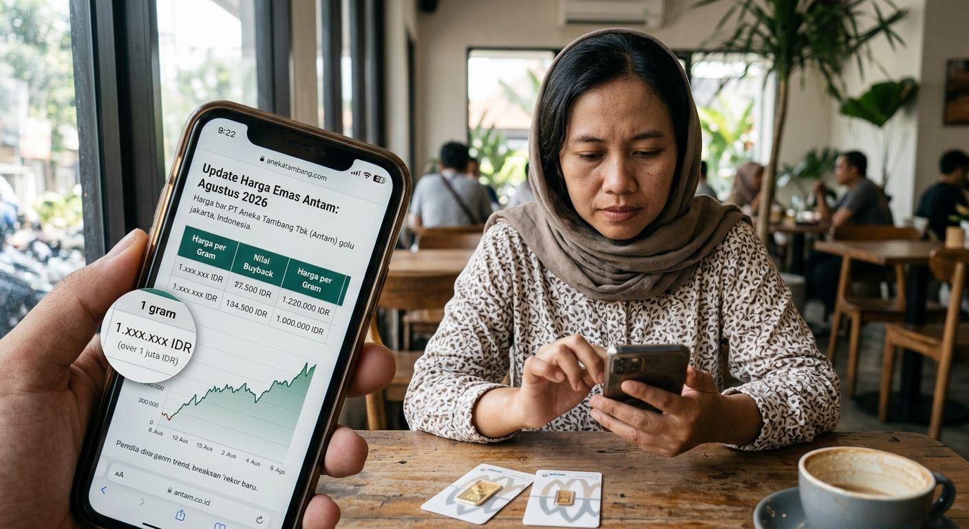 Harga Emas Antam Hari Ini Tembus Rekor Baru?