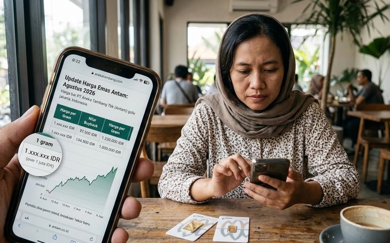 Harga Emas Antam Hari Ini Tembus Rekor Baru?