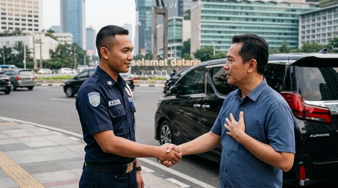 Kronologi Damai Satpam Bundaran HI dan Sopir Alphard