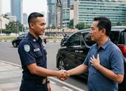 Kronologi Damai Satpam Bundaran HI dan Sopir Alphard