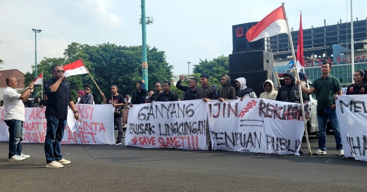 Ilustrasi artikel: Ramai-ramai Warga Tolak Aktivitas Tambang di Kaki Gunung Slamet