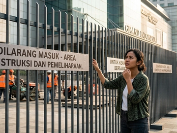Misteri Penyebab Mal Mal Besar Jakarta Surabaya Dipagari