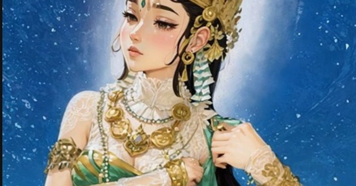 Ilustrasi artikel: Wajah Ratu Kidul Berubah-ubah