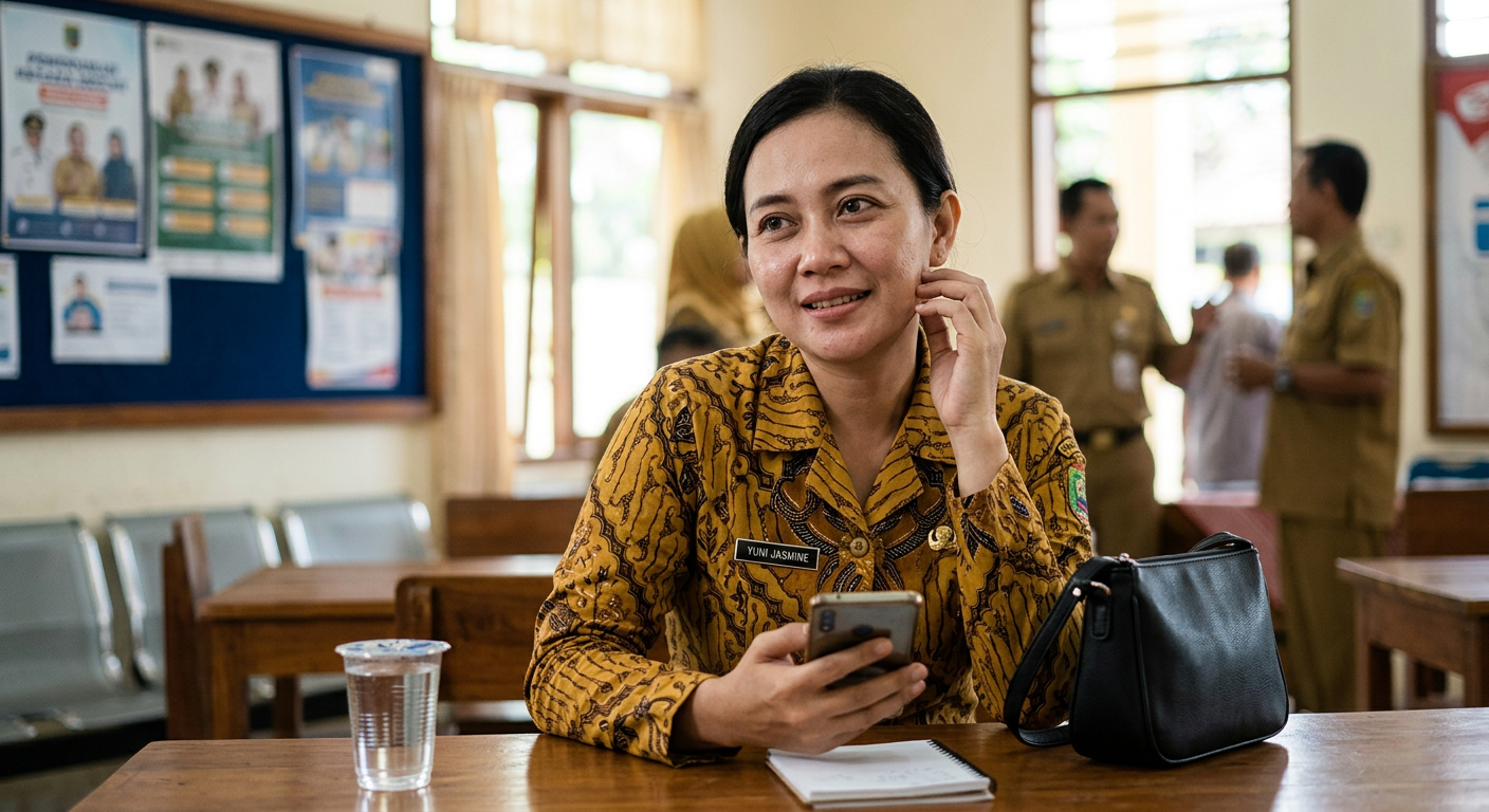 Profil Yuni Jasmine PNS Viral yang Akhirnya Pamer Wajah