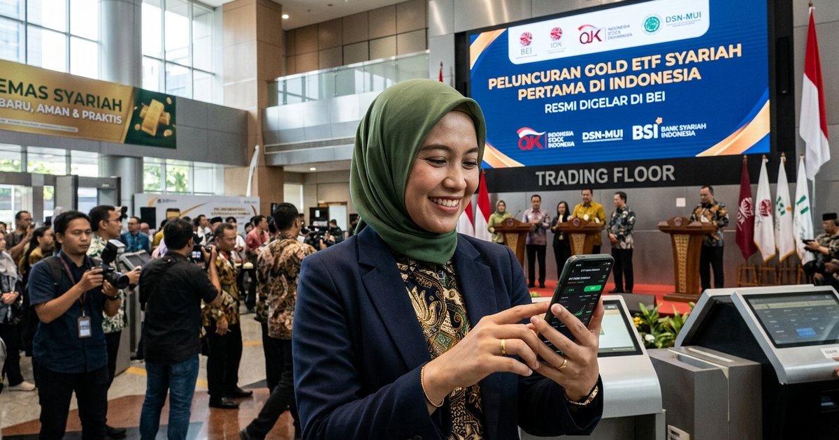 Ilustrasi artikel: Peluncuran Gold ETF Pertama di Indonesia Resmi Dimulai