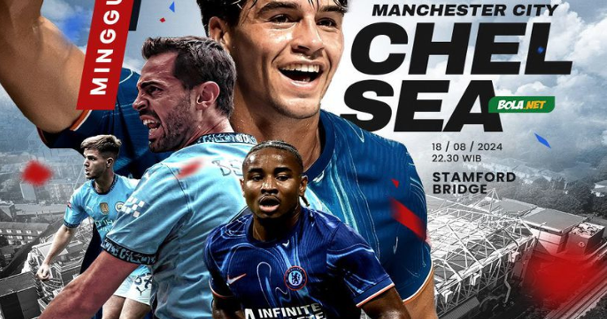 Ilustrasi artikel: Prediksi Chelsea vs Manchester City 18 Agustus 2024